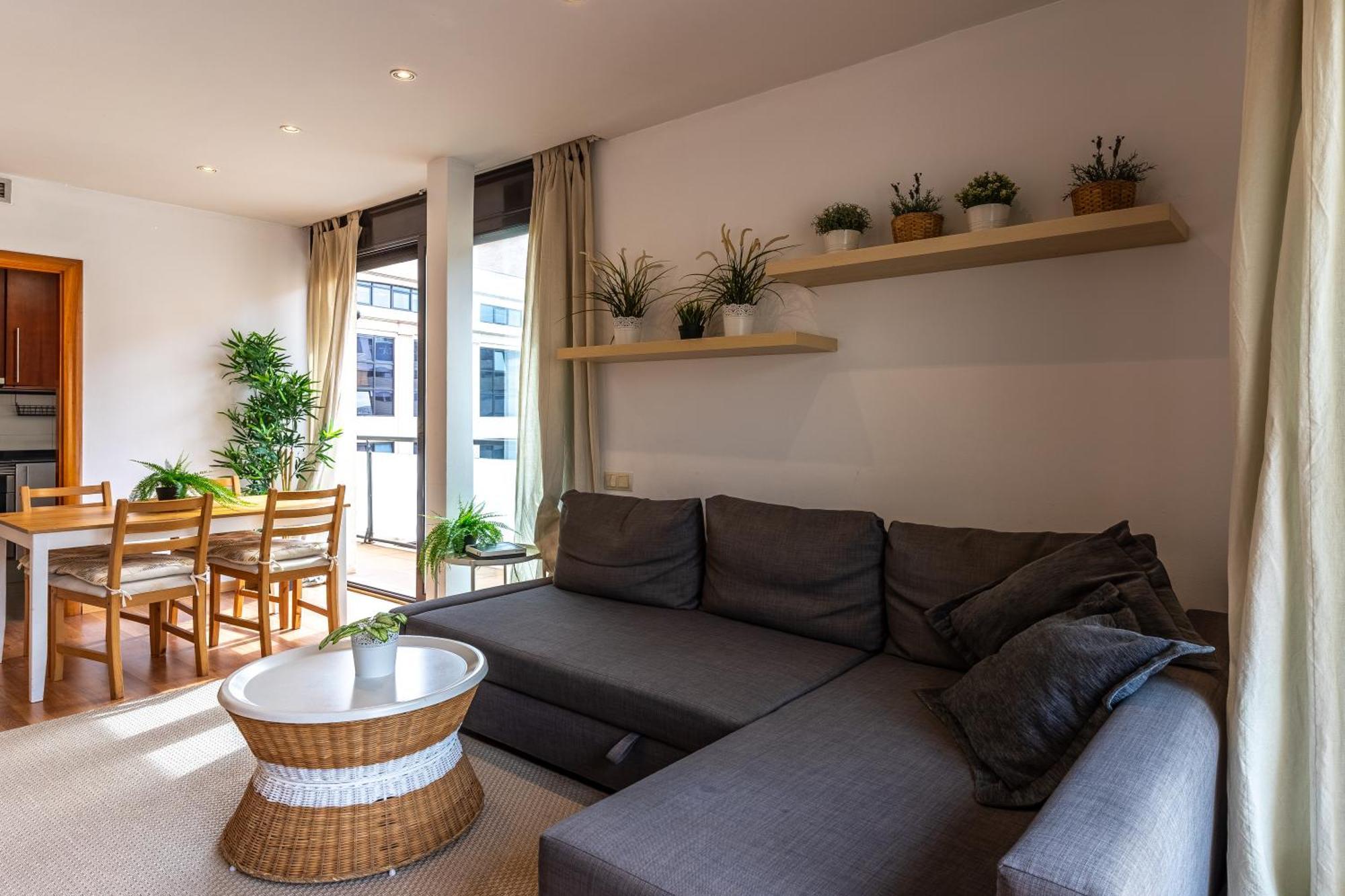 Centrico Apartamento Con Terraza Barcelona Zewnętrze zdjęcie