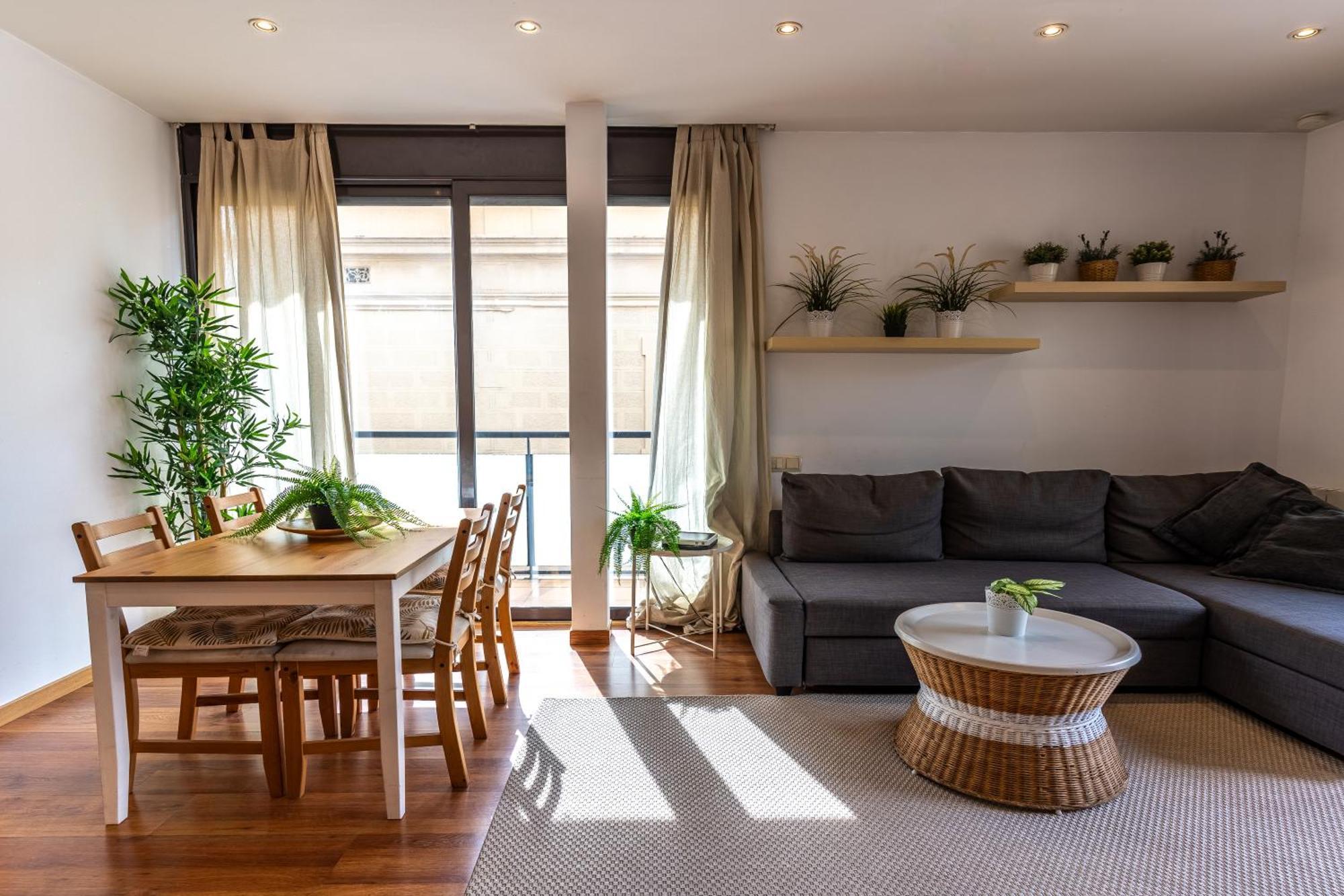 Centrico Apartamento Con Terraza Barcelona Zewnętrze zdjęcie