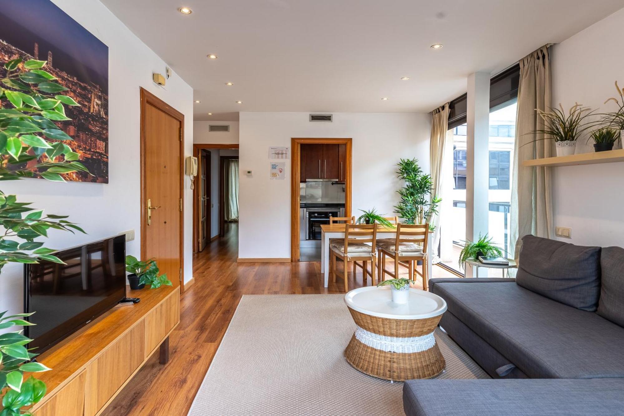 Centrico Apartamento Con Terraza Barcelona Zewnętrze zdjęcie